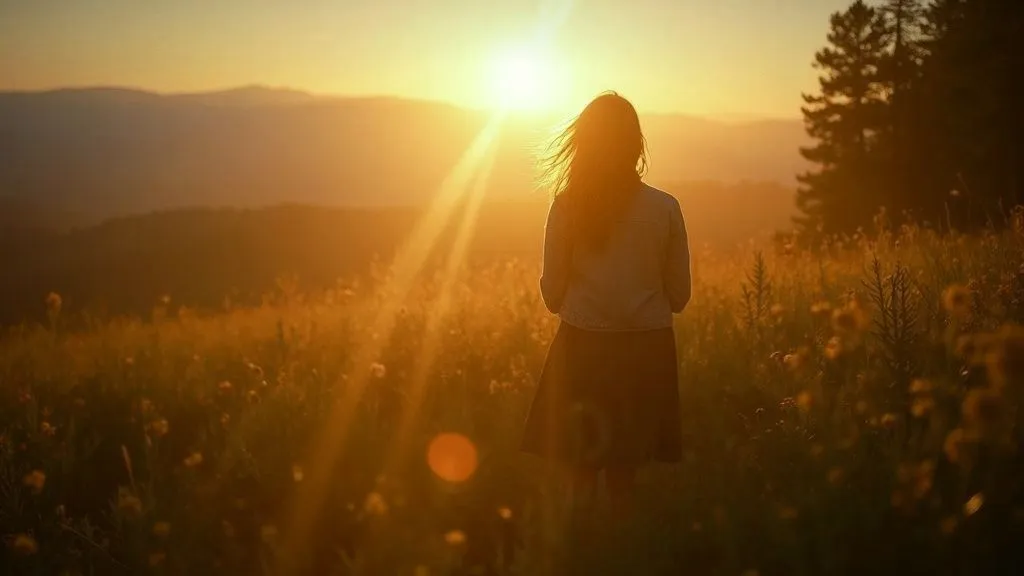 A serene landscape symbolizing calmness during turbulent times.
